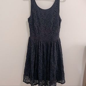 Kismet gray lace dress